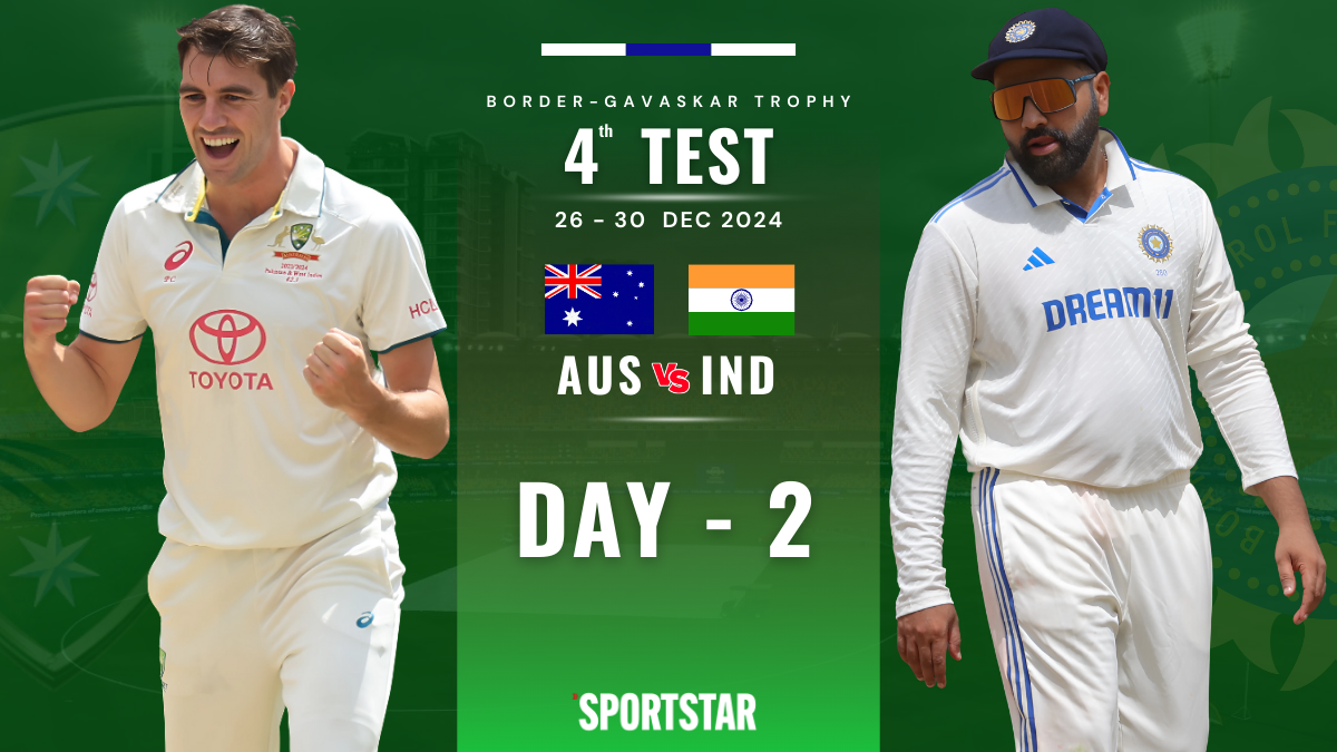 India vs Australia Live Score, 4th Test Day 2: Smith, Cummins target big total; AUS 311/6 vs IND